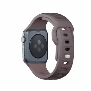 3mk silikona siksniņa Apple Watch, 42/44/45/46/49 mm, Taupe, lielais izmērs