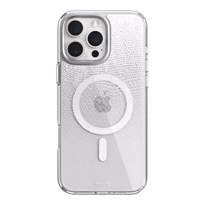 Moshi iGlaze MagSafe vāciņš ierīcei iPhone 16 Pro Max, “Mist White” krāsā