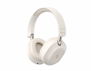 Havit H668BT - bezvadu BT austiņas, bēšas