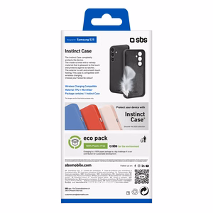 SBS Instinct maciņš Samsung Galaxy S25, melns