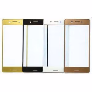 Outer Screen Glass Saderīgs ar Sony Xperia X F5121 Melns HQ