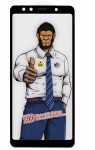 Screen protection glass "ESD Anti-Static Dust Proof" Xiaomi Redmi Note 9/Redmi 10X melns bulk