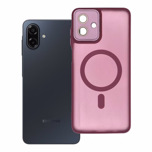 Viedtālruņa apvalks (m) - violets ar MagSafe saderīgs SAMSUNG A07