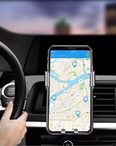 Ugreen auto gravitācijas turētājs ventilācijas restēm pelēks (50564)