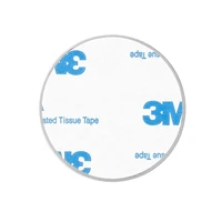 Metāla plāksīte magnētisko turētāju - apaļa 40 mm zelta krāsā