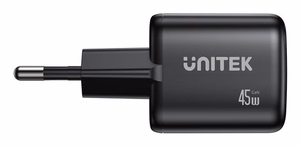 Unitek GaN tīkla lādētājs 45W 2x USB-C PD 3.0 QC