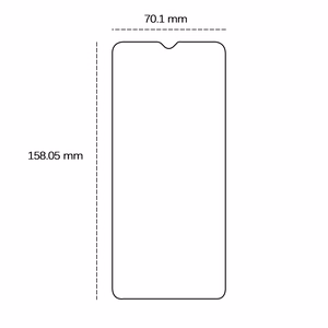 Aizsargstikls 2,5D Samsung Galaxy A04 / A04s / A32 5G / M12 / M23 5G / M32 5G / M33