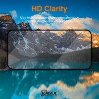 Vmax rūdītais stikls 9D Glass paredzēts iPhone 12 Pro Max 6,7"