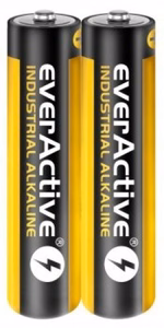 Sārmainās baterijas everActive Industrial Alkaline LR03 AAA - kartona kastīte - 40 gab.