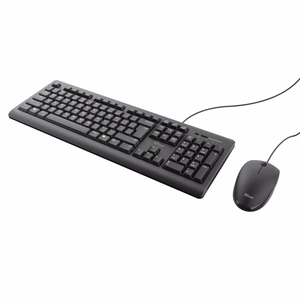 Trust Primo tastatūra USB QWERTY US English melna