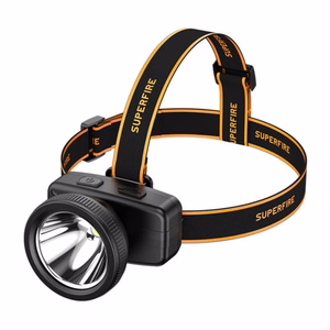 Superfire HL55 galvas lukturītis, 150 lm, USB-C, 4 režīmi, 270 m