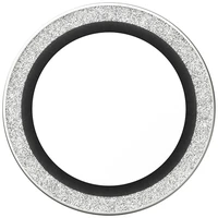 PanzerGlass Hoops Glitter Tempered Glass Lens Aizsargstikls skirtas iPhone Air - sudrabains