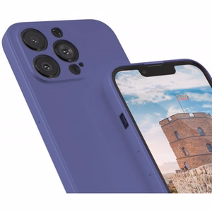Telefona maciņš Silicone Apple iPhone 16 Pro Max violets