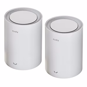 Cudy M3600 divjoslu (2.4 GHz / 5 GHz) Wi-Fi 7 (802.11be) balts 3 iekšējās antenas