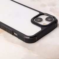 Krāsu trieciena korpuss priekš Xiaomi Redmi Note 13 Pro 5G melns