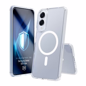 3mk Armor MagCase viedtālruņa apvalks Samsung Galaxy S25 Edge - caurspīdīgs