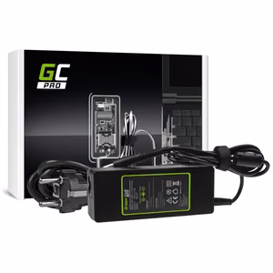 Green Cell AD15P strāvas adapteris iekštelpām 90 W, melns