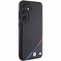 BMW BMHMS24S23PUDTK S24 S921 melns/melns cietais apvalks Carbon Tricolor Line MagSafe