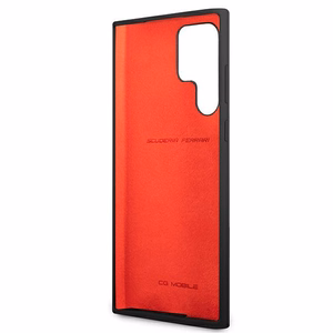 Ferrari FESSIHCS22LBK S22 Ultra S908 melns/melns cietais apvalks On Track Silicone