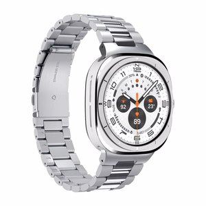 Spigen Modern Fit Band metāla siksniņa Samsung Galaxy Watch Ultra 47 mm, sudraba krāsā