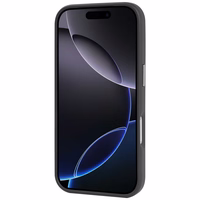 Audi RSQ Oglekļa šķiedras Sporta sarkanais aplis Magnētiskais viedtālruņa apvalks iPhone 17 Pro - melns