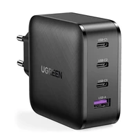 Lādētājs Ugreen CD224 65W GaN 3xUSB-C/USB-A melns