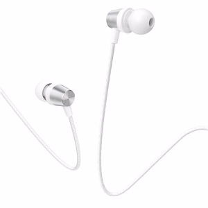 HOCO vadu austiņas Jack 3,5 mm ar mikrofonu M79 baltas