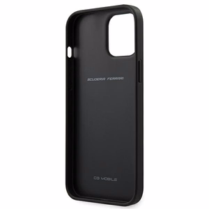 Ferrari FEOGOHCP12LRE iPhone 12 Pro Max 6.7 sarkans viedtālruņa apvalks Off Track perforēts