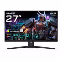 GIGABYTE AORUS FO27Q5P OLED QHD spēļu monitors - 2560 x 1440, 500Hz, 0.03ms, KVM, 300 cd/m², FreeSync Premium Pro, DisplayHDR True Black 500, DisplayPort 2.1