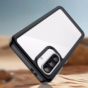 Outer Space Case for Samsung Galaxy A56 Cover with Flexible Frame - Black