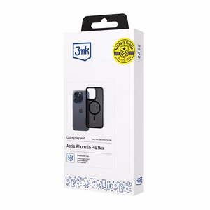 3mk COOLing MagApvalks Apvalks Apple iPhone 16 Pro Max - Melns