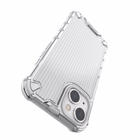 Ombre Protect viedtālruņa apvalks iPhone 14 rozā un zila bruņots apvalks