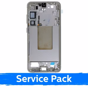 Средняя рамка корпуса для Samsung S926 S24 Plus / янтарный жёлтый / (Service Pack)