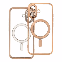 ELECTRO MAG COVER viedtālruņa apvalks saderīgs ar Magnētisko IPHONE 16 zelta