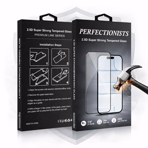 Perfectionists 2.5D Super Strong rūdīts stikls Apple iPhone 17 Pro Max, melns
