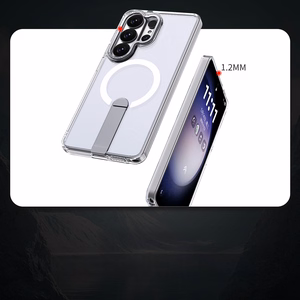 Hybrid Armor X macins Samsung Galaxy S26 Ultra ar stativu, saderigs ar MagSafe - caurspidigs