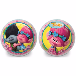 Резиновый мяч Trolls, 230 мм, случайный дизайн