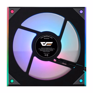 Dzesēšanas ventilators Darkflash DM8 ARGB (melns)