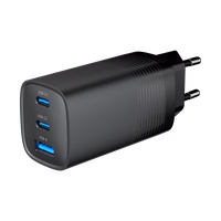 Gembird TA-UC-PDQC65-01-BK mobile device charger Universal melns AC Fast charging Indoor