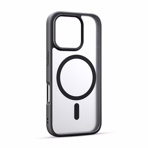 Etteri Matt Mag korpuss priekš iPhone 16 Pro 6,3" melns