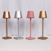 Nakts lampa WDL-02 bezvadu gaiši rozā