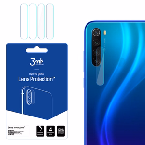 3mk Lens Protection – kameras objektīva aizsargs modelim Xiaomi Redmi Note 8 2021