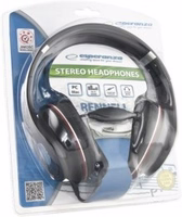 Esperanza EH141K headphones/headset Head-band melns