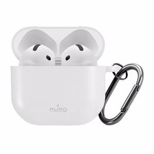 Чехол Puro Icon для AirPods 4 — белый