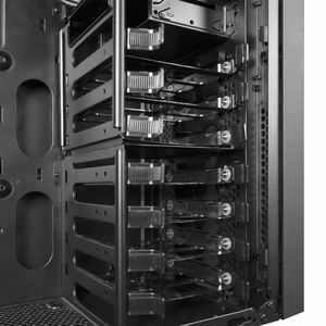 Chieftec CW-01B-OP computer case Tower melns