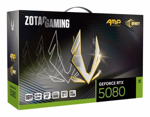 Видеокарта Zotac GAMING GeForce RTX 5080 AMP Extreme INFINITY NVIDIA 16 ГБ GDDR7