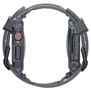 Spigen Rugged Armor apvalks Apple Watch 10 46mm pulkstenim - pelēks