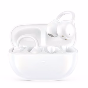 BWOO Bluetooth earphones BW39 TWS for running white