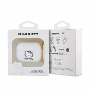 Hello Kitty Силиконовый 3D Kitty Head чехол для AirPods Pro - белый