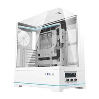 Darkflash DY450 datora korpuss bez ventilatoriem (balts)